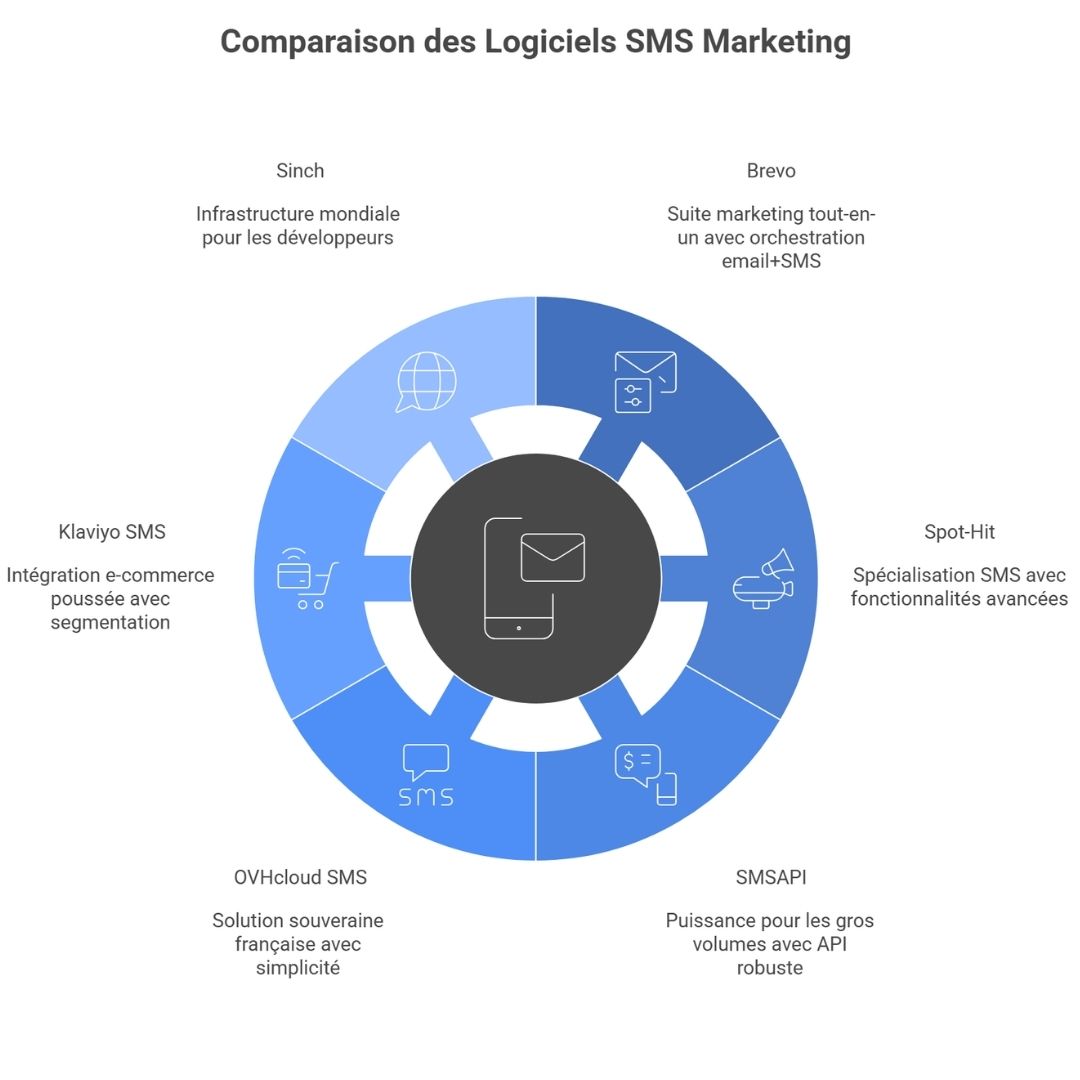 meilleurs logiciels SMS marketing
