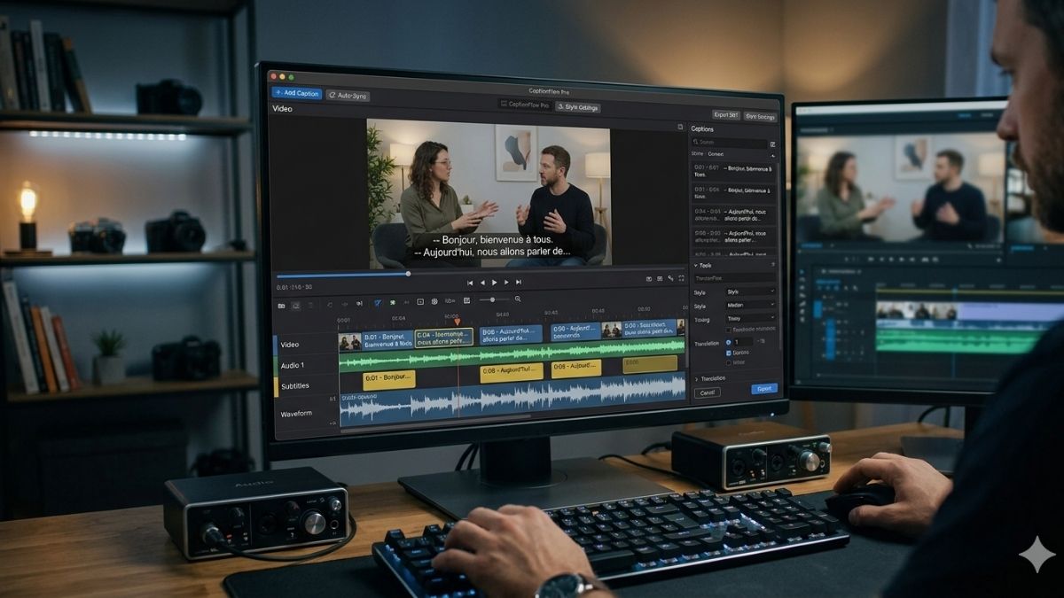outil de sous-titrage vidéo RS