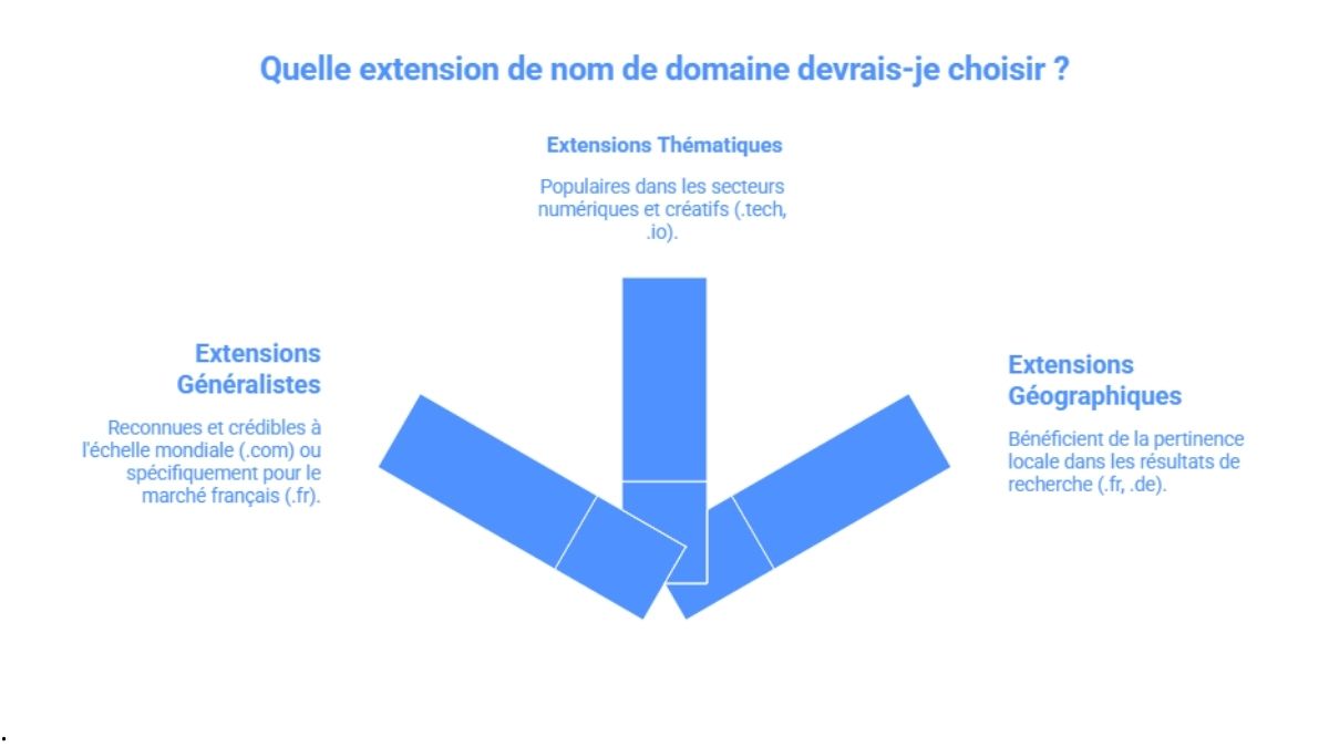 choix extension de nom de domaine